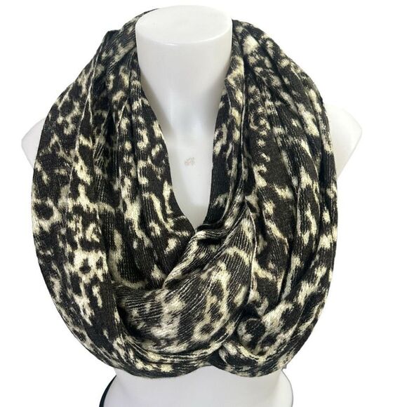 Michael Kors Animal Print Multi way Knit Scarf Cozy Comfy Acrylic One size - Picture 1 of 8